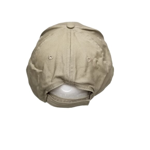 Port Company Interstate Transport Repair Hat Khaki Tan Embroidered Trucker Cap - Picture 3 of 6